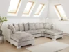 Bishop Scatterback Sofa Truffle U Shape Corner