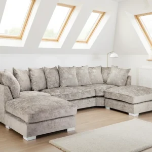 Bishop Scatterback Sofa Truffle U Shape Corner