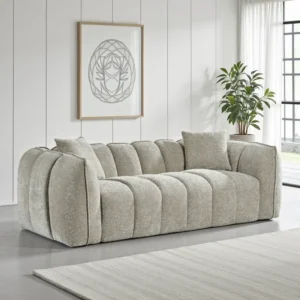 Venice Sofa Beige 3 Seater