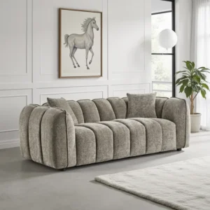 Venice Sofa Mocha 3 Seater