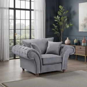Windsor Fullback Sofa Grey Armchair