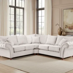 Windsor Fullback Sofa Stone Large Corner