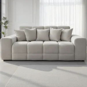Jacob Sofa Natural 3 Seater Sofa