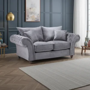 Windsor Fullback Sofa Grey 2 Seater